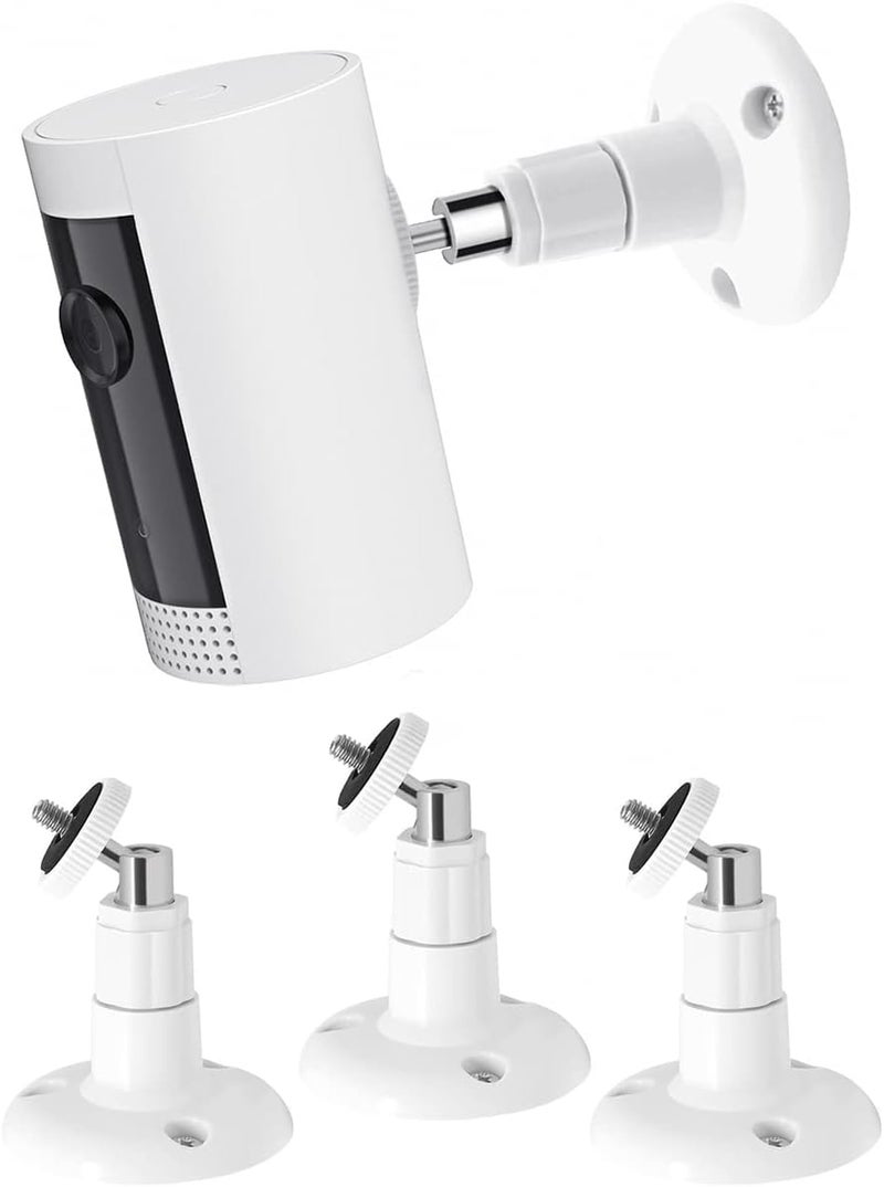 Gresus 3Pack Camera Wall Mount,Compatible with R-ing Outdoor Cam (Stick Up Cam Battery)/Pro/Outdoor Cam Plus/Plug-in/Indoor Cam(1st Gen),360 Degree Adjustable Mount Bracket for Outdoor Indoor Camera - Image 1